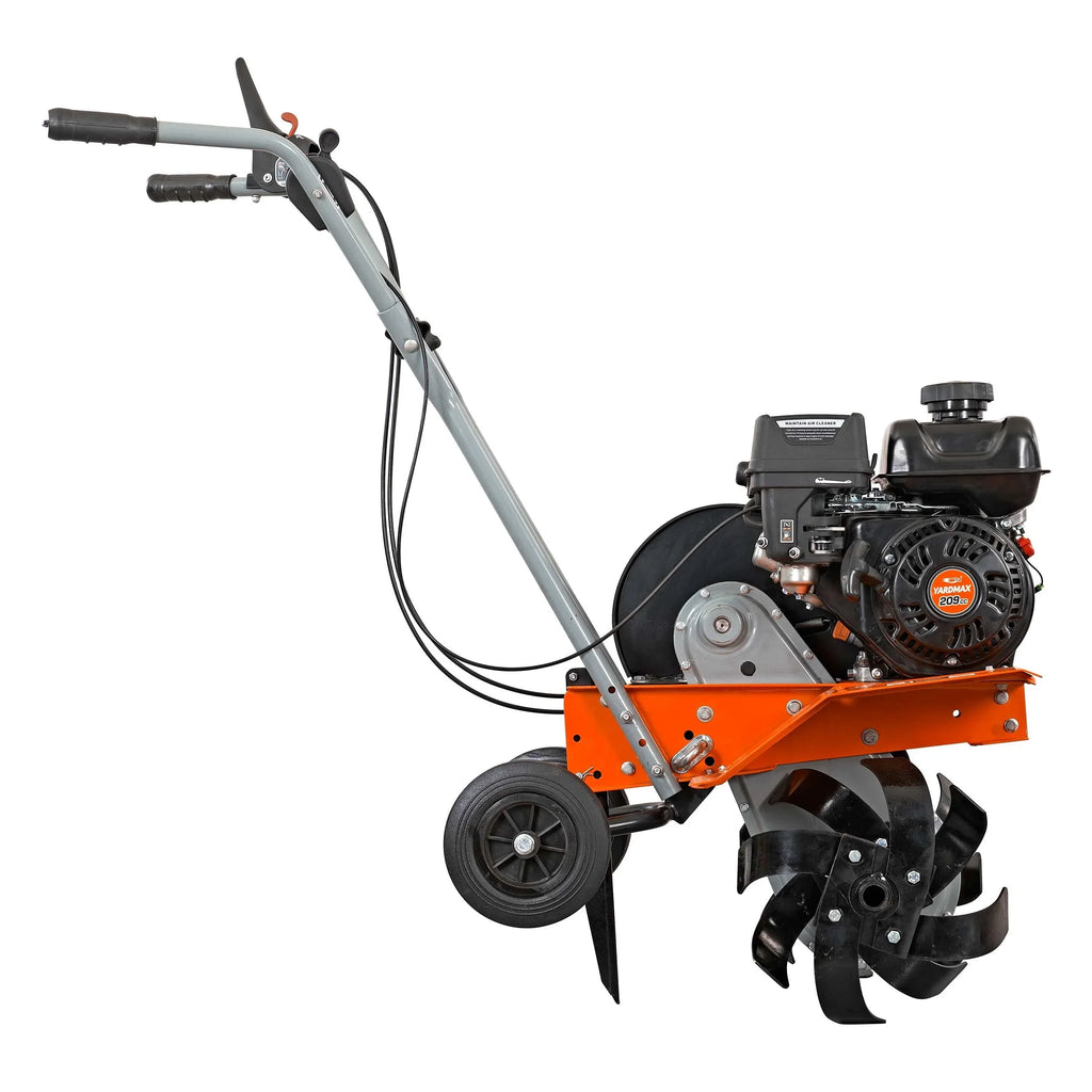 YARDMAX 22 in. 209cc Front Tine Forward and Reverse Rotating Gas Garden Tiller