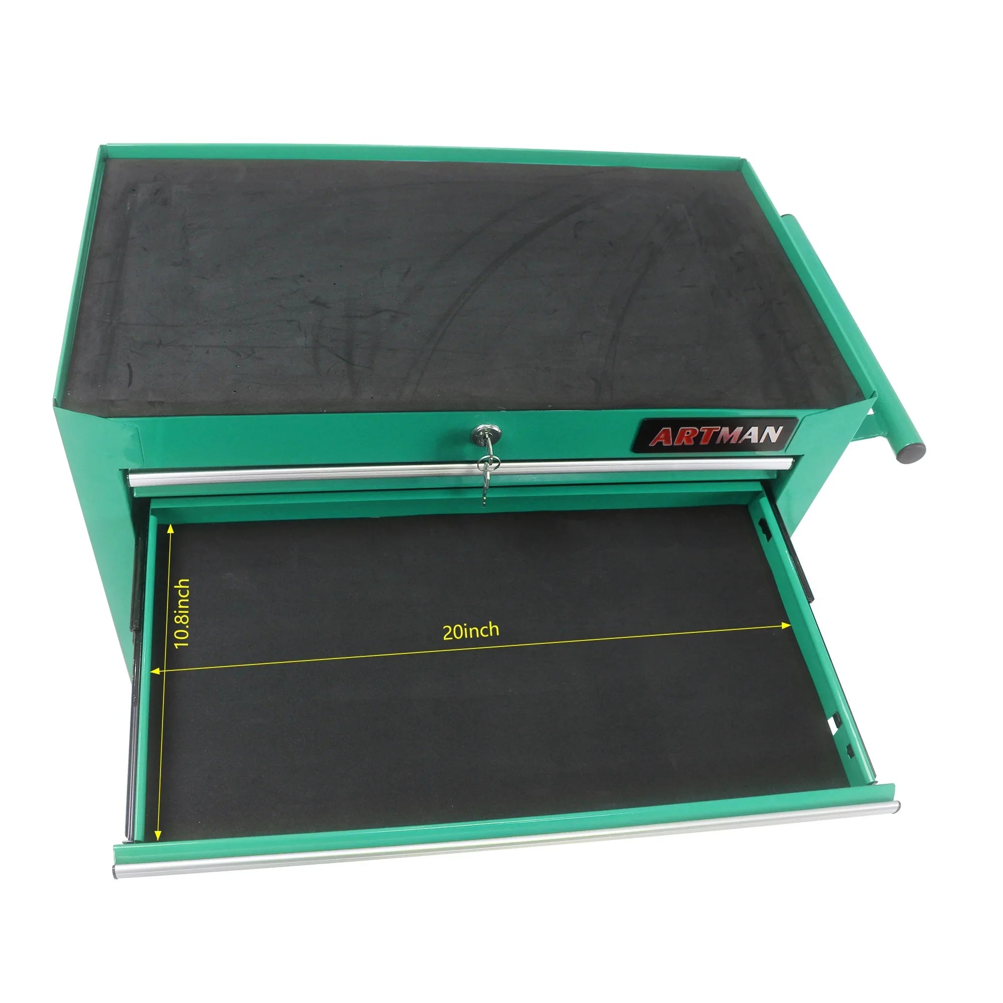 ARTMAN 7 Drawer Tool Rolling Storage Cart ,Tool Boxes Tool Chest with Wheels and Drawers for Garage Workshop Warehouse
