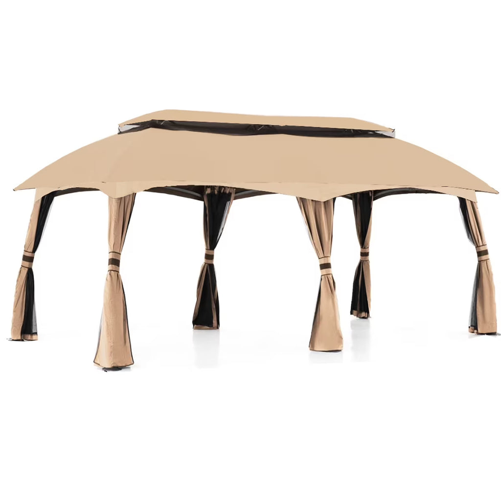 Garden Winds Replacement Canopy Top Cover Compatible with The 10�?x 20�?Gazebo - RipLock 350