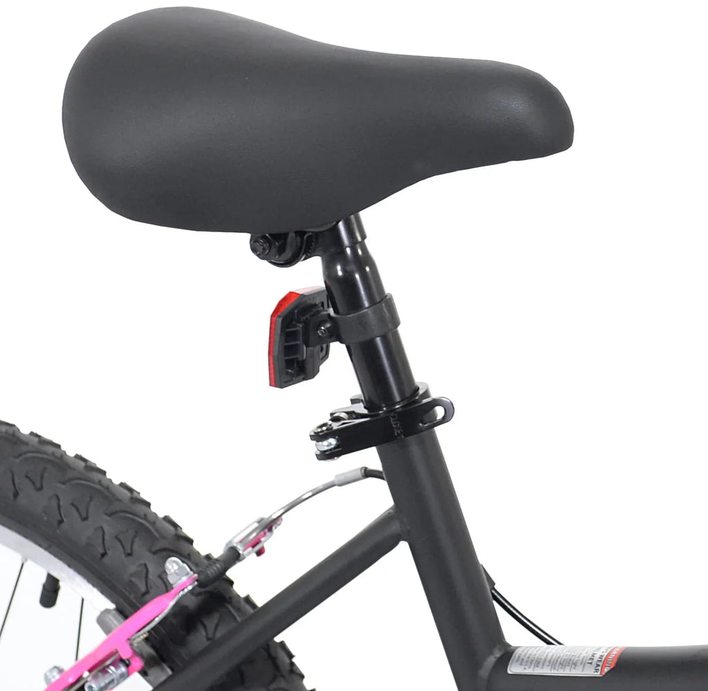 Kent 20-inch Girl's Kobra Mountain Child Bicycle, Black/Pink