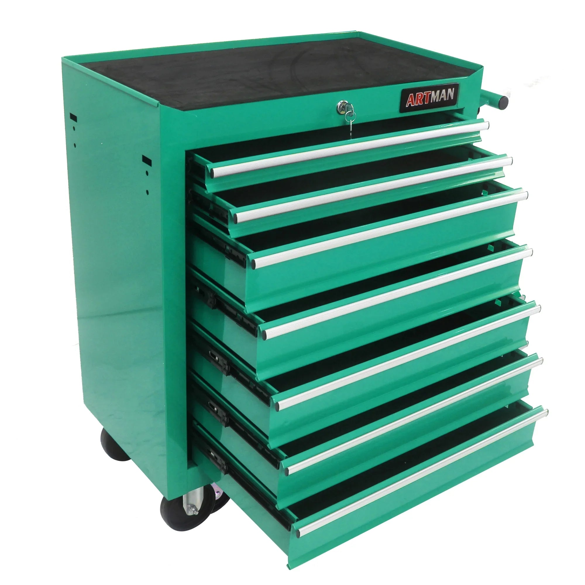 ARTMAN 7 Drawer Tool Rolling Storage Cart ,Tool Boxes Tool Chest with Wheels and Drawers for Garage Workshop Warehouse