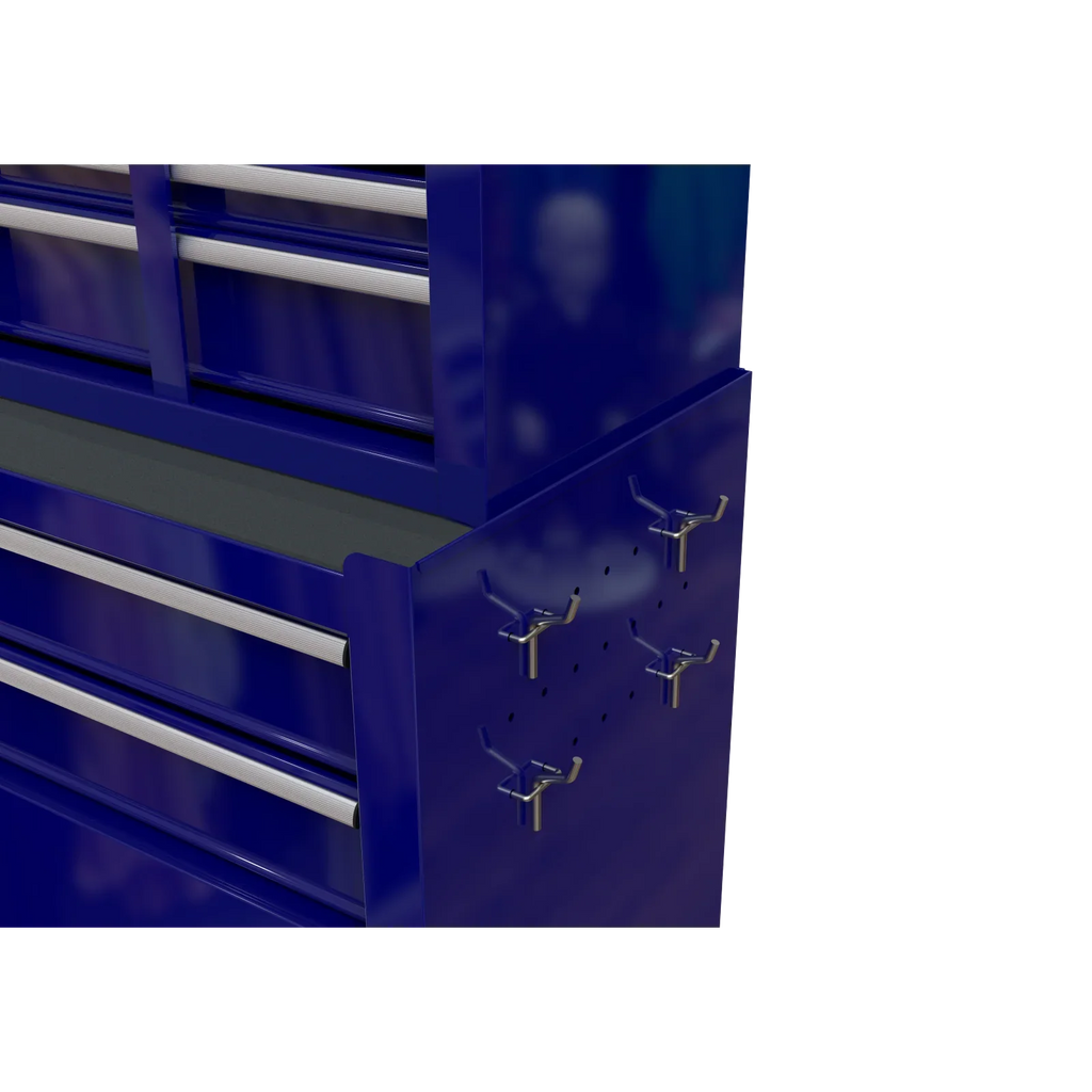 Pouseayar  8-Drawer High Capacity Rolling Tool Chest Storage Cabinet, Blue