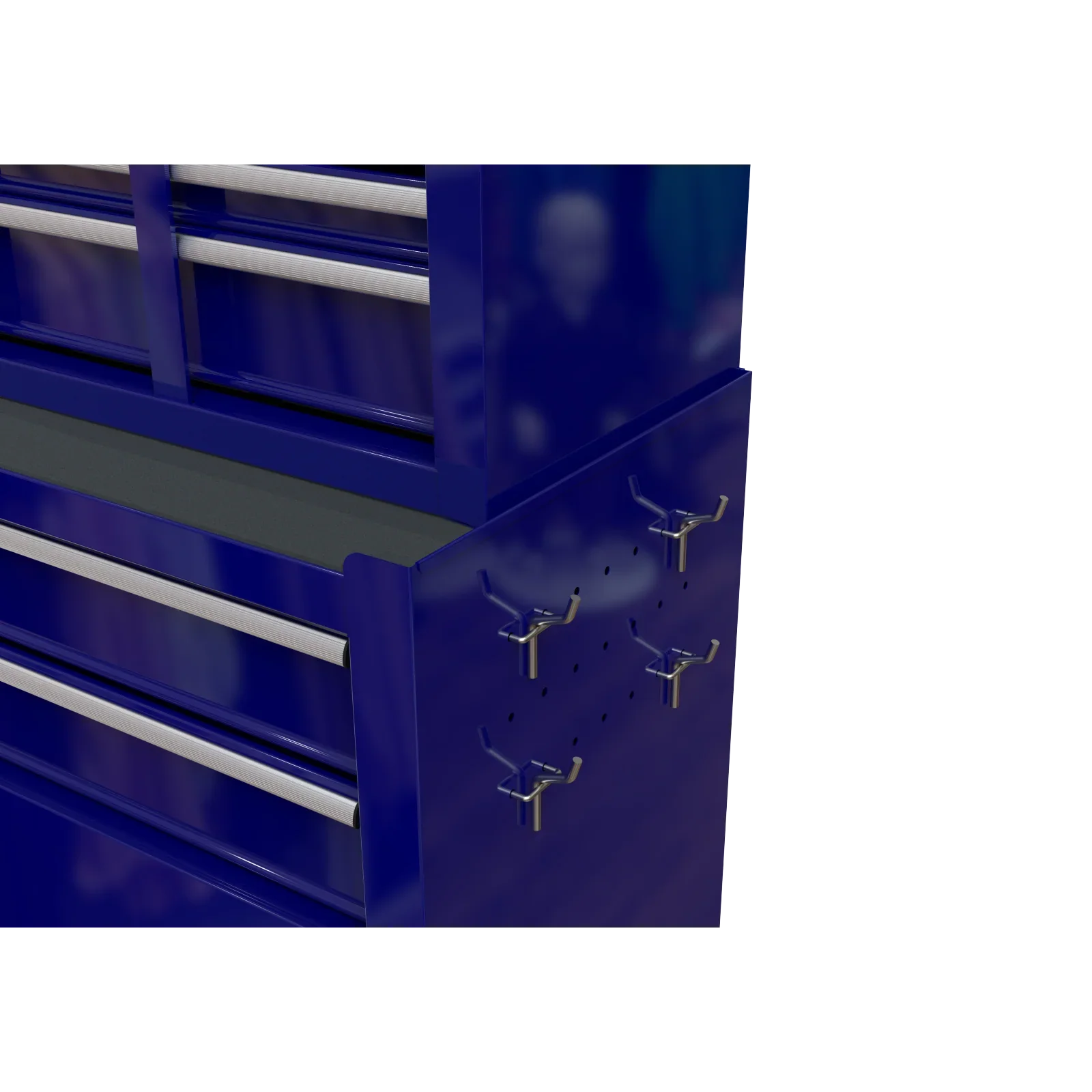 Pouseayar  8-Drawer High Capacity Rolling Tool Chest Storage Cabinet, Blue