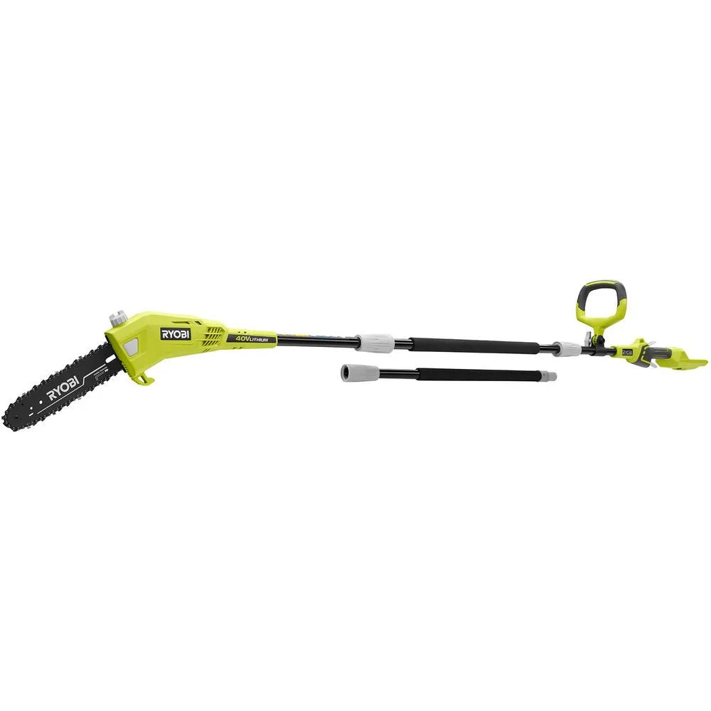 RYOBI RY40506BTL 10 in. 40-Volt Lithium-Ion Cordless Battery Pole Saw (Tool-Only)