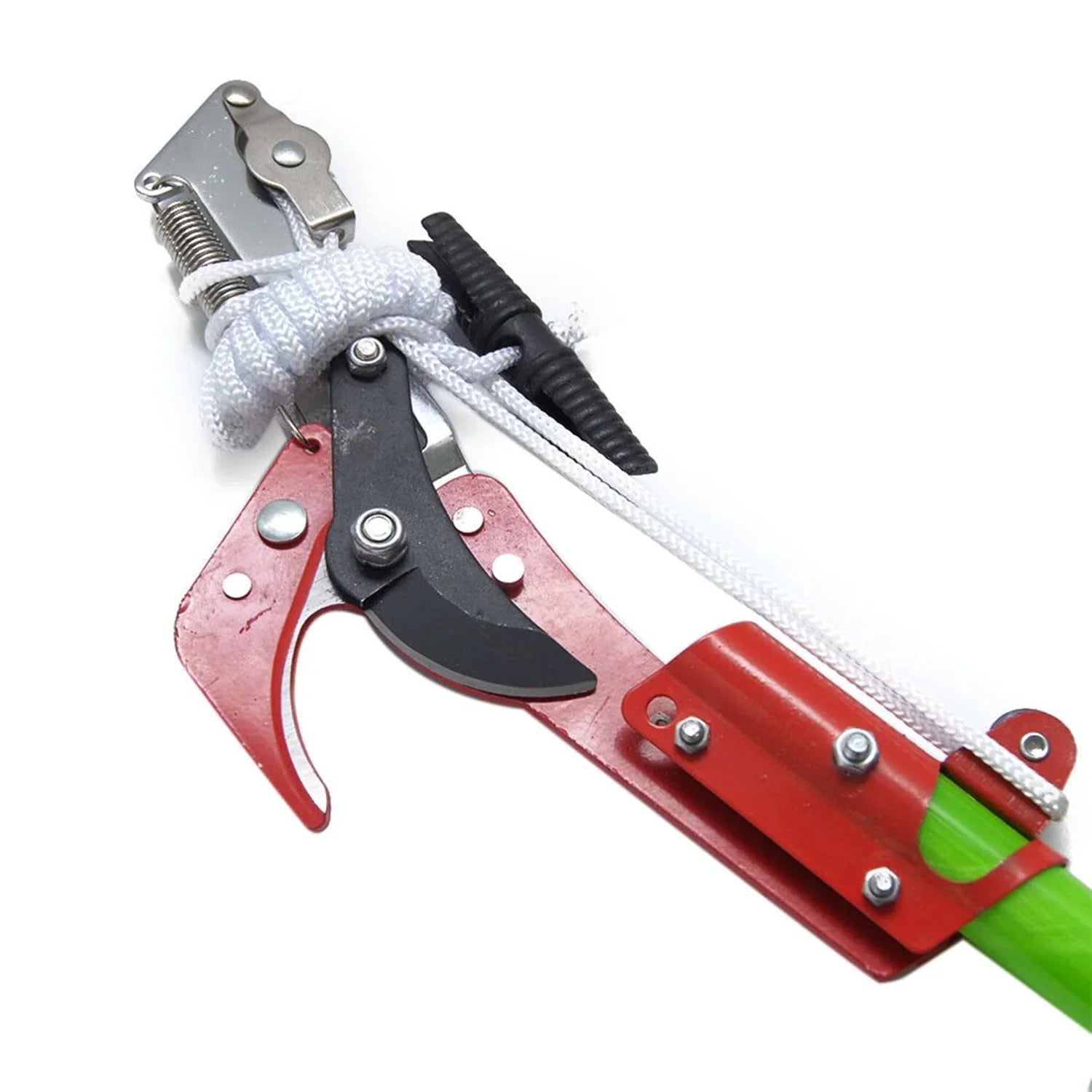 26 Feet Tree Extended Pruner Palm Tree Trimmer Manual Tree Pole Pruners Garden Tools for Tree Trimming Sawing and Shearing