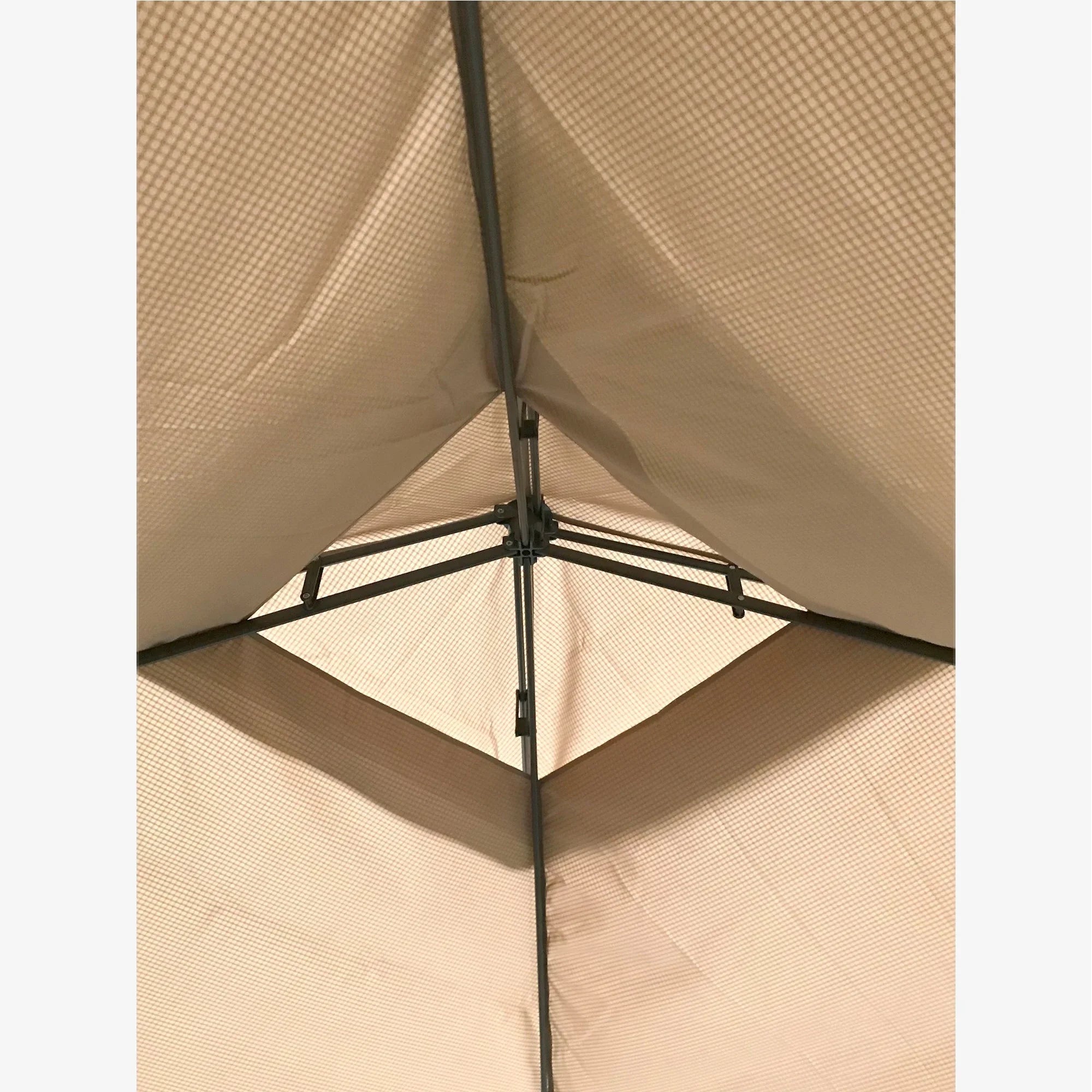 Garden Winds Custom Fit Replacement Canopy Top Cover Compatible with the Coleman 13 x 13 Two Tiered Tent Eaved Shelter - Upgraded Performance RIPLOCK 350 Fabric - Nutmeg