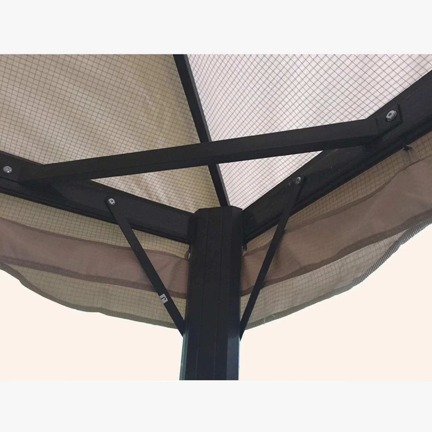 Garden Winds Replacement Canopy Top for Aguilar Gazebo - Riplock 350