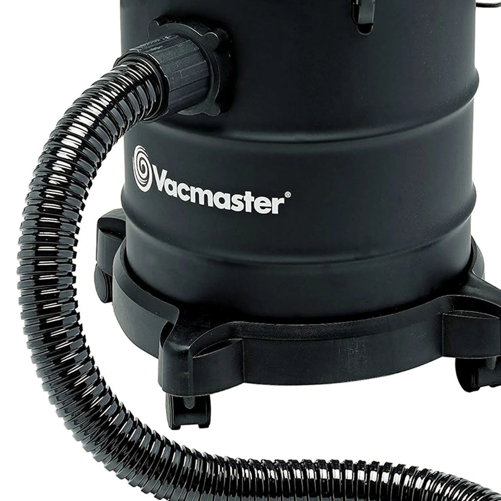 Vacmaster 6 Gal 120V Portable Corded Electric Ash Vacuum w/Wheels, Black