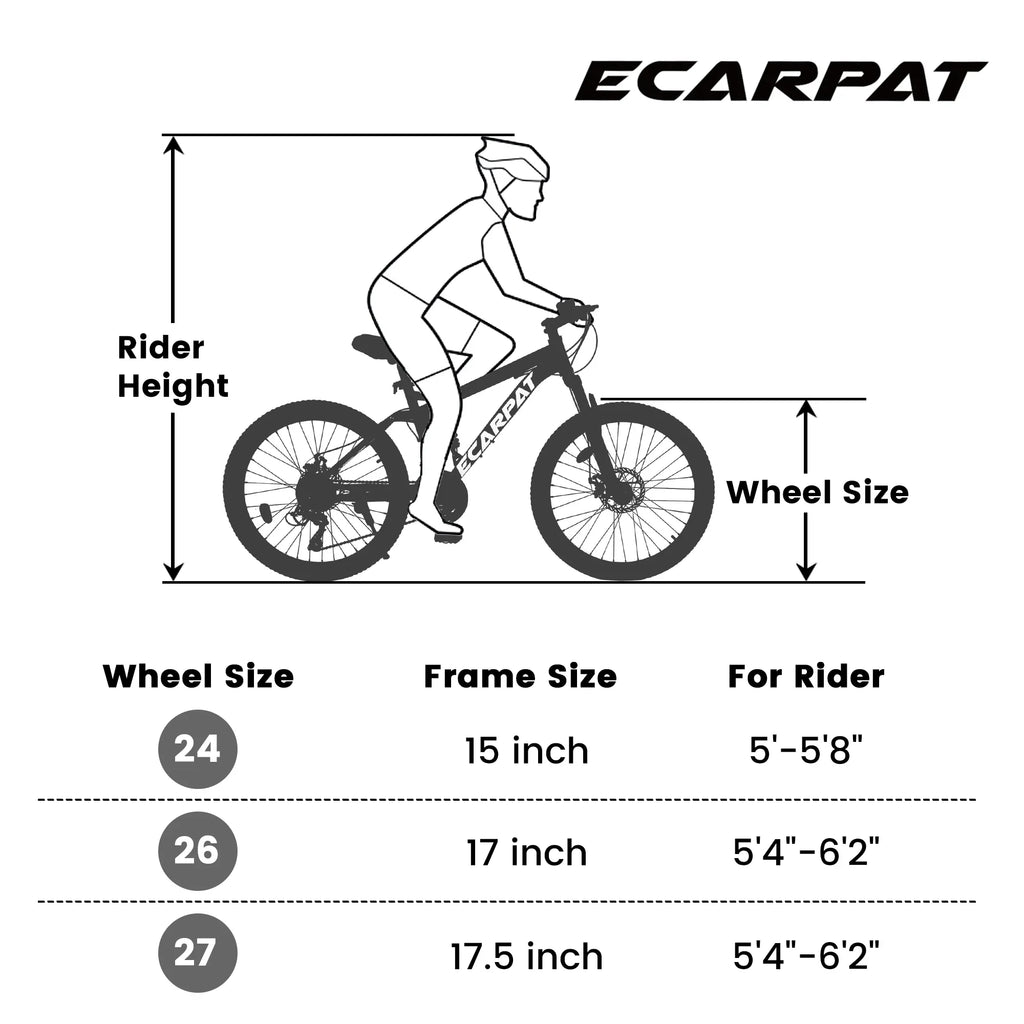 24 inch Dual/Front Suspension Mens Womens Mountain Bike,21 Speeds Dual Disc Brake,High-Carbon Steel Frame,Trail Beach Snow Commuter City Bikes,Black