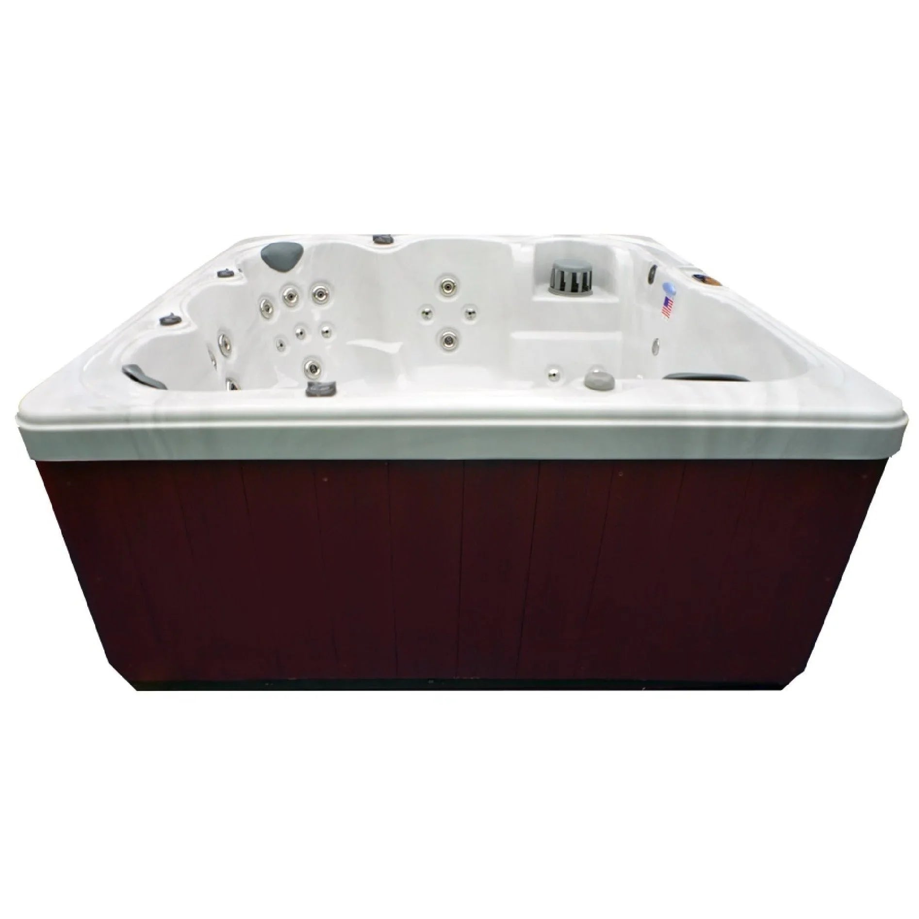Home and Garden  6-person 71-jet Spa with MP3 Auxiliary Output and Ozone Included.