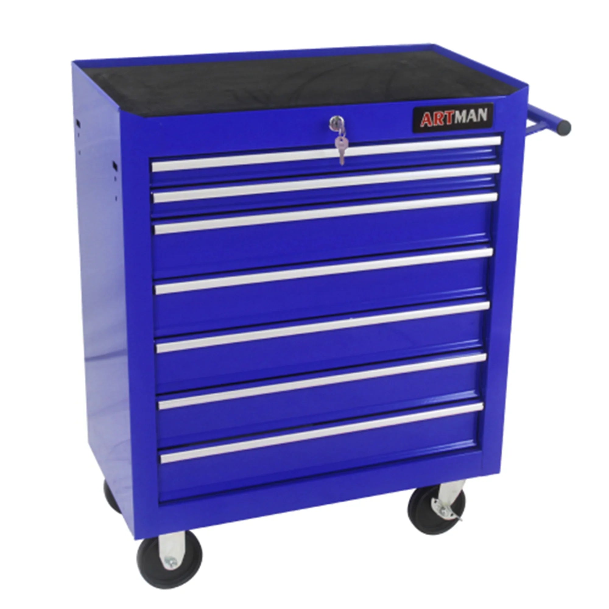 ARTMAN 7 Drawer Tool Rolling Storage Cart ,Tool Boxes Tool Chest with Wheels and Drawers for Garage Workshop Warehouse