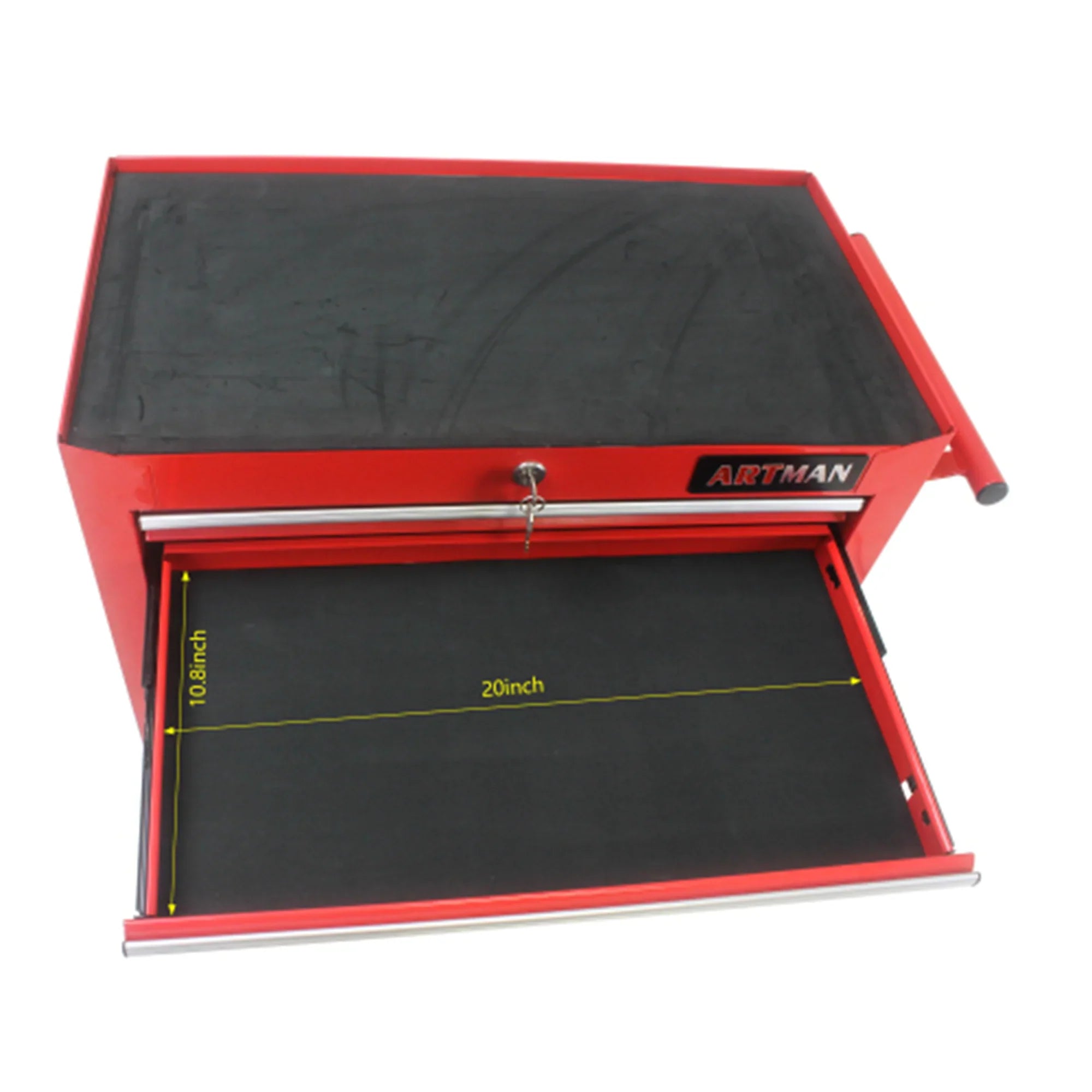 ARTMAN 7 Drawer Tool Rolling Storage Cart ,Tool Boxes Tool Chest with Wheels and Drawers for Garage Workshop Warehouse