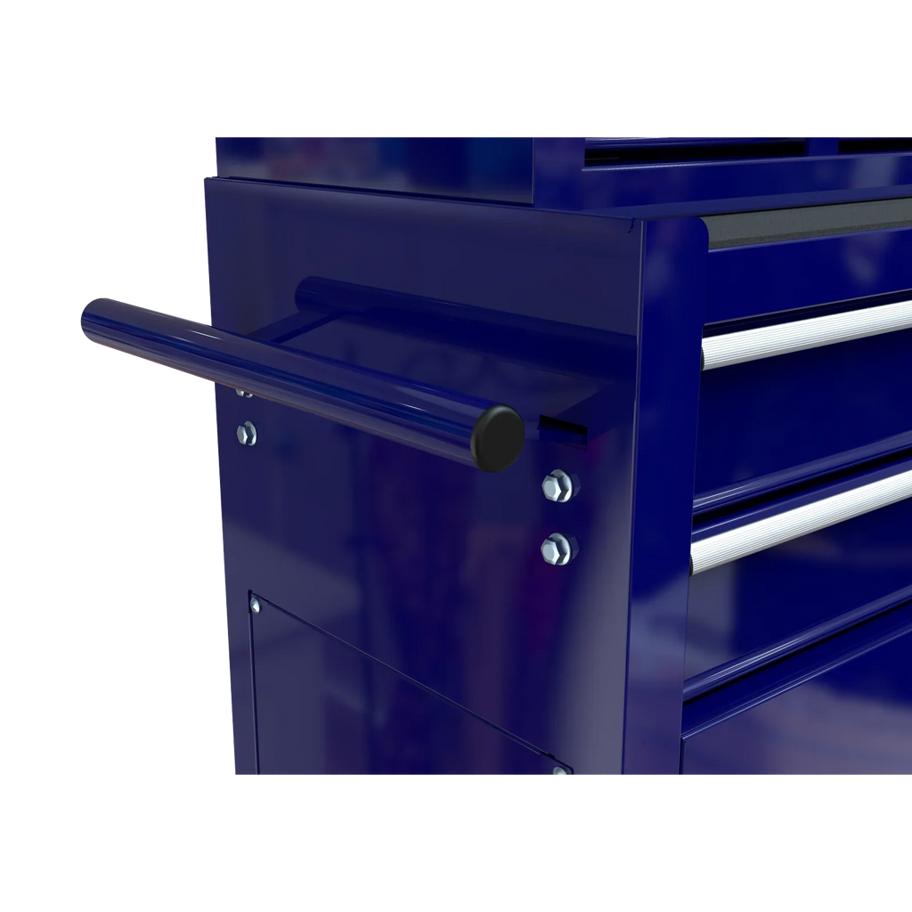 Pouseayar  8-Drawer High Capacity Rolling Tool Chest Storage Cabinet, Blue