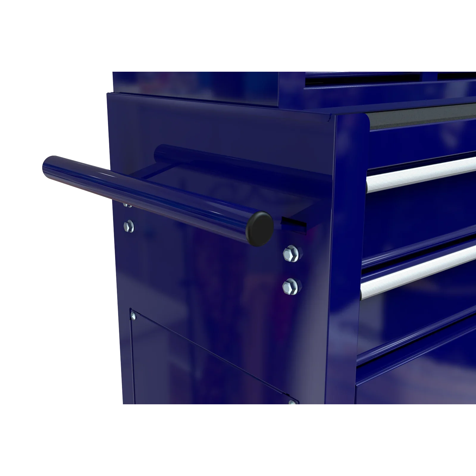 Pouseayar  8-Drawer High Capacity Rolling Tool Chest Storage Cabinet, Blue