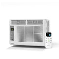 Window Air Conditioner 6000 BTU  Cool to 250 sq ft Intelligent, LED,Remote Control, Easy to Clean Filter Screen, Can Be Used as a Dehumidifier/Fan, Operates Quietly, and is Energy-Saving