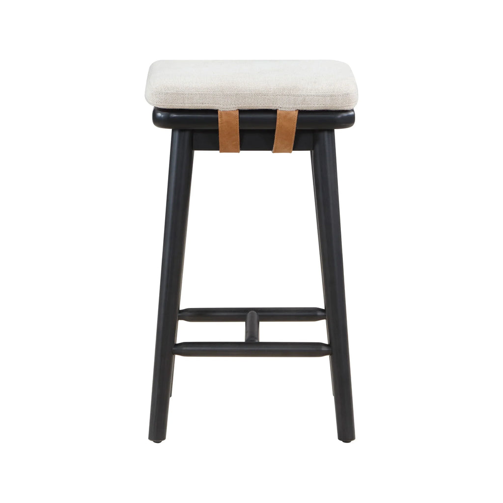 Better Homes & Gardens Springwood Barstool Set of 2, Light Honey Finish, Counter Height