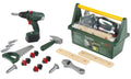 Theo Klein 8520 Bosch Tool Box I with lots of tools I Incl. Battery-Powered Cordless Screwdrive