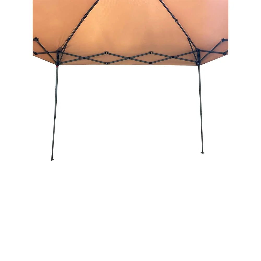 Garden Winds Custom Fit Replacement Canopy Top Cover Compatible with The MasterCanopy AbcCanopy Base 10'x 10', Canopy Top 8' x 8' Slant Leg - Upgraded Performance RIPLOCK 350 Fabric - Slate Gray