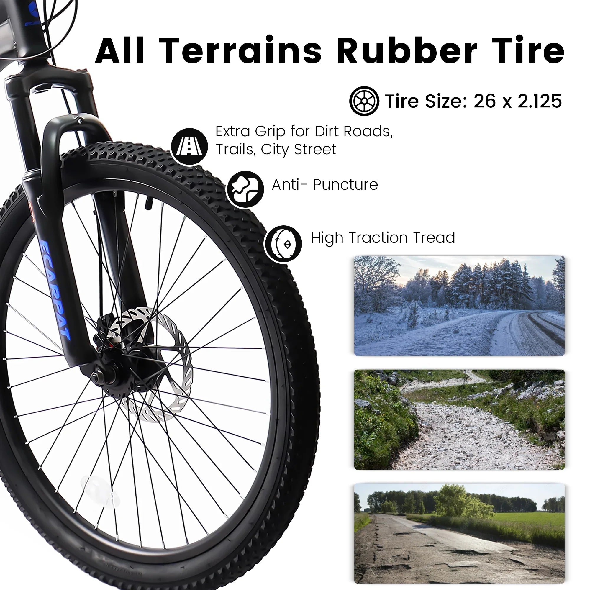24 inch Dual/Front Suspension Mens Womens Mountain Bike,21 Speeds Dual Disc Brake,High-Carbon Steel Frame,Trail Beach Snow Commuter City Bikes,Black