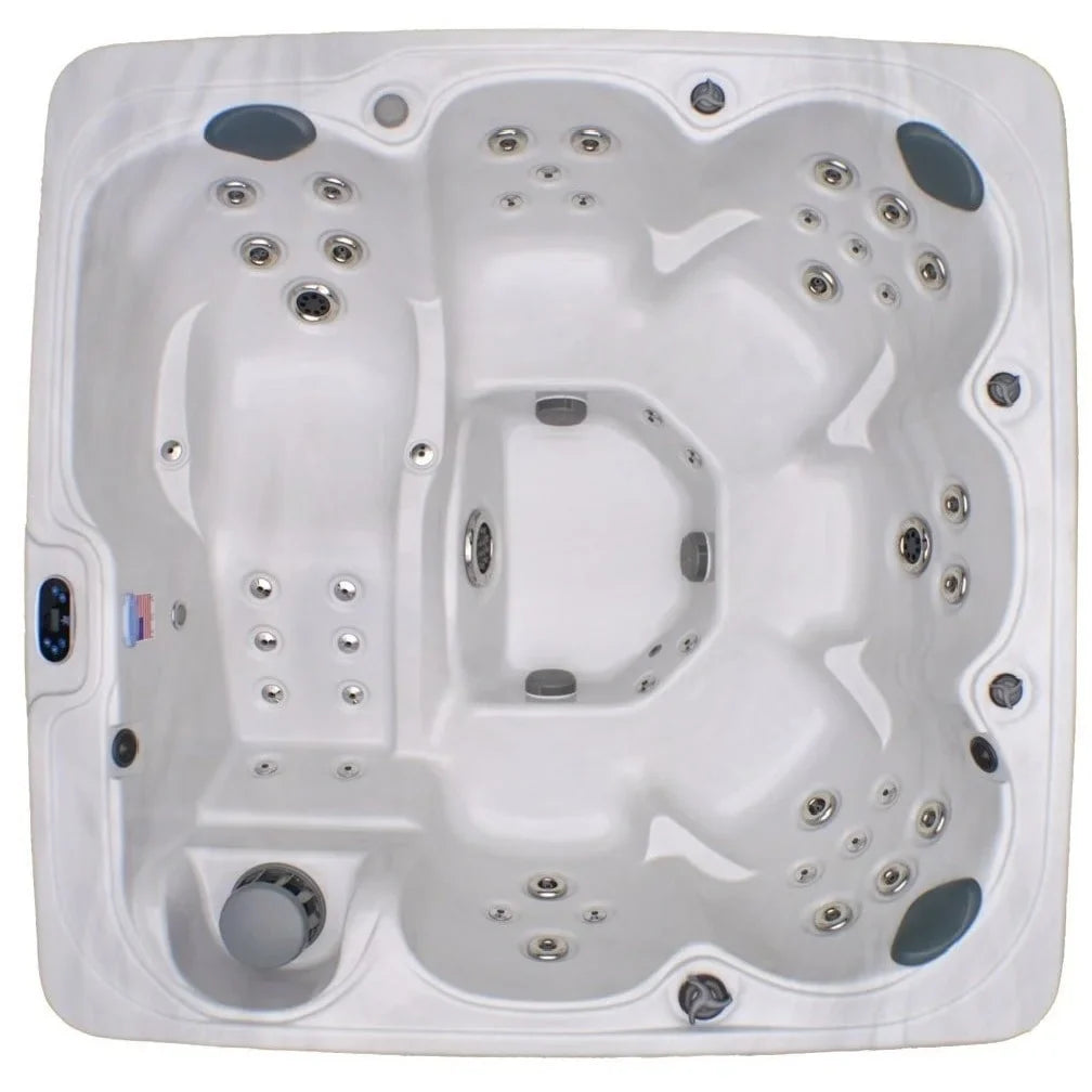 Home and Garden  6-person 71-jet Spa with MP3 Auxiliary Output and Ozone Included.