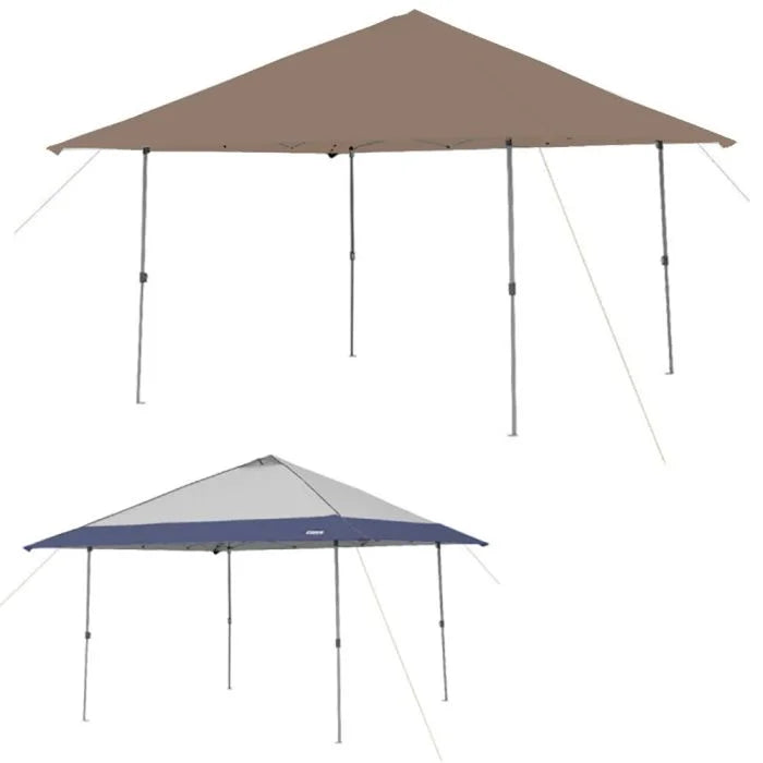 Garden Winds Custom Fit Replacement Canopy Top Cover Compatible with Core Equipment 1654628, 40325, 40155 13' x 13' Center Push Up Pop Up Canopy - Upgraded Performance RipLock 350 Fabric - Nutmeg