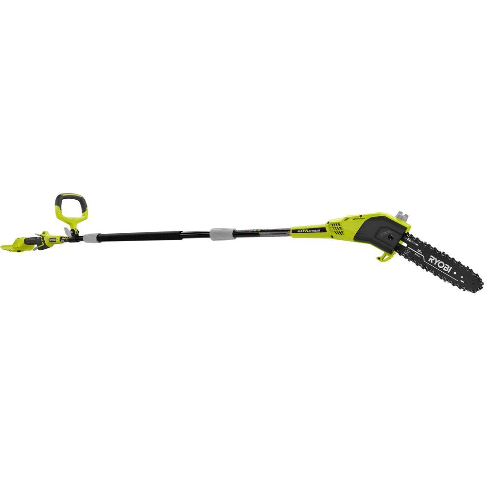 RYOBI RY40506BTL 10 in. 40-Volt Lithium-Ion Cordless Battery Pole Saw (Tool-Only)