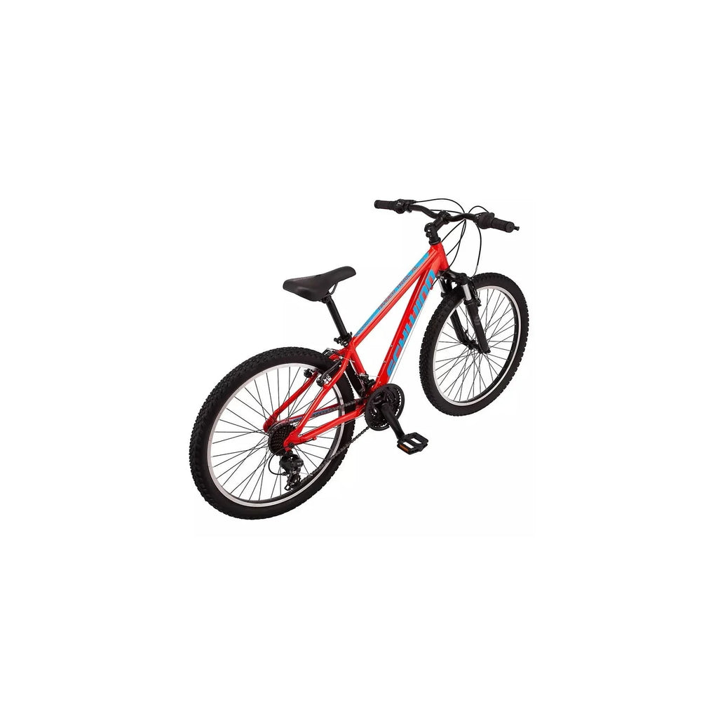 24 Schwinn Timber Trail AL Mountain Bike/Bicycle, 21 Speed-Color:Red,Gender:Boys