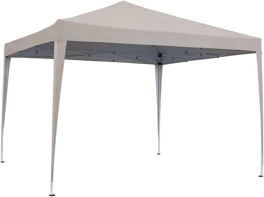 REKHH Pop Up Outdoor Gazebo Marquee 8.2''x8.2'' Garden Awning Tent Folding Canopy with 4 Sidewall and Carrying Bag for Festival Wedding Party 2.5MX2.5M (2.5x2.5m,Red)