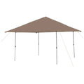 Garden Winds Custom Fit Replacement Canopy Top Cover Compatible with Core Equipment 1654628, 40325, 40155 13' x 13' Center Push Up Pop Up Canopy - Upgraded Performance RipLock 350 Fabric - Nutmeg
