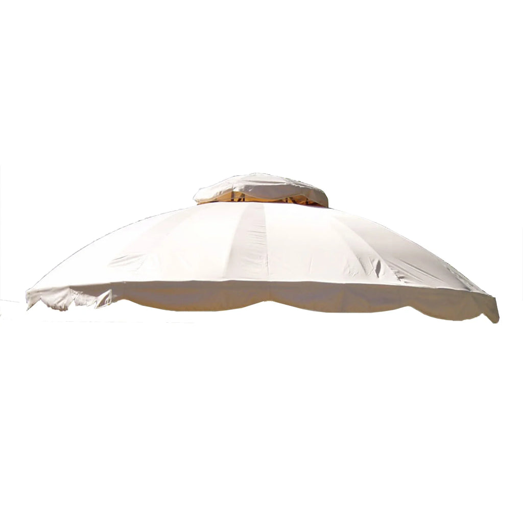 Garden Winds Replacement Canopy Top and Side Mosquito Netting Set for Home Depot 12Ft Round Gazebo