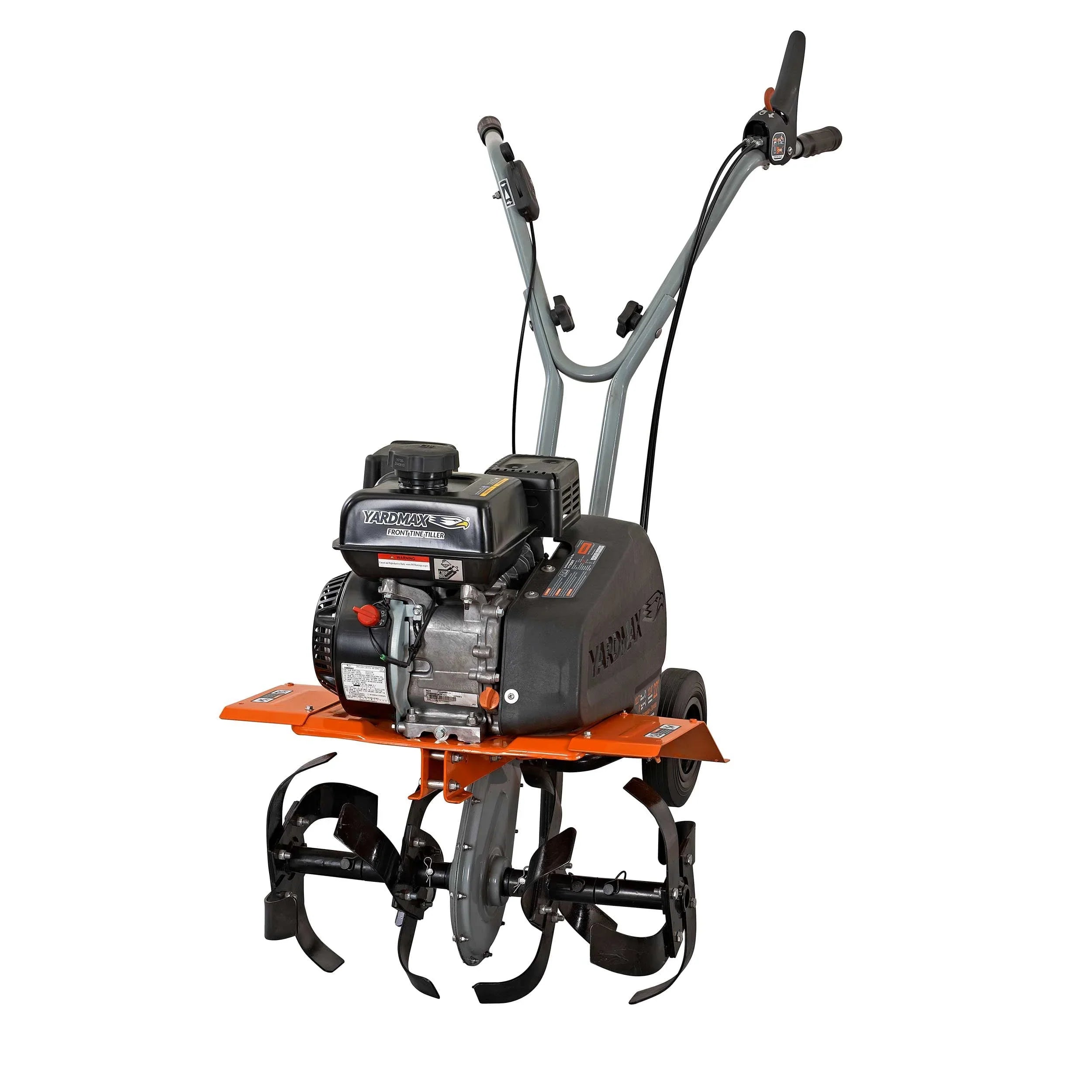 YARDMAX 22 in. 209cc Front Tine Forward and Reverse Rotating Gas Garden Tiller
